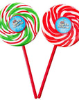 Bee International Christmas Spinning Dizzy Pops: 12-Piece Display - Candy Warehouse