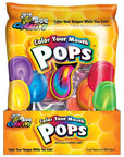 Bee International Color Your Mouth Lollipops: 12-Piece Display - Candy Warehouse