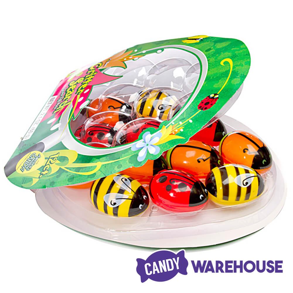 Bee International Critter Plastic Easter Eggs with Candy: 12-Piece Pack - Candy Warehouse