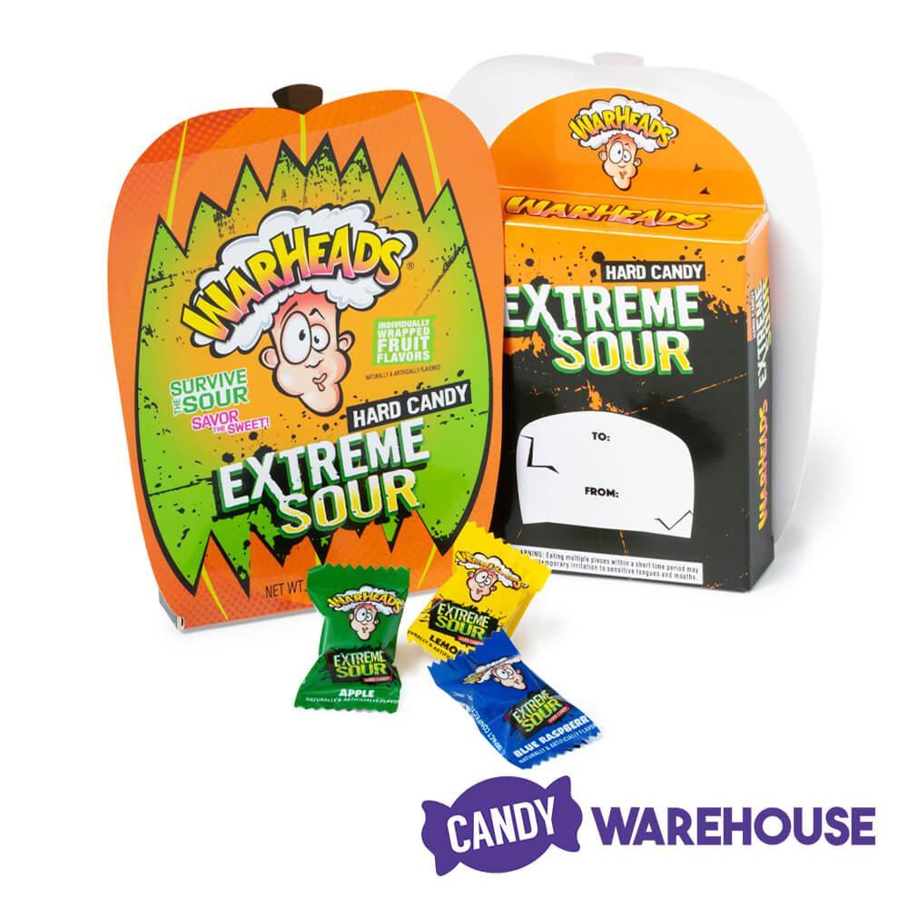 Bee International Halloween Boxes with Smarties, Sour Punch Twists, and Warheads: 12-Piece Box - Candy Warehouse