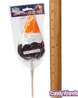 Bee International Halloween Jumbo Candy Corn Lollipops: 12-Piece Display - Candy Warehouse