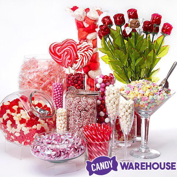 Bee International Jumbo Heart Swirl Lollipops: 12-Piece Box - Candy Warehouse