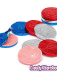 Bee International Patriotic USA Bubble Gum Coins: 100-Piece Bag