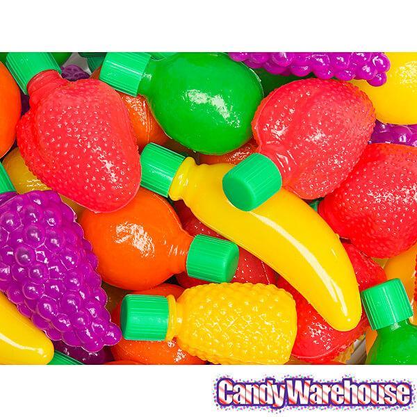 Bee International Powder Filled Plastic Fruits Medley: 72-Piece Bag - Candy Warehouse