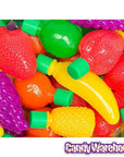 Bee International Powder Filled Plastic Fruits Medley: 72-Piece Bag