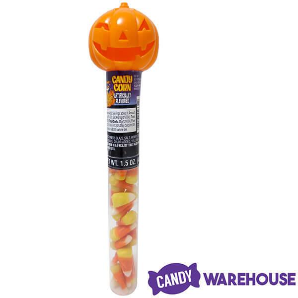 Bee International Pumpkin Topped Tubes with Candy Corn: 24-Piece Box ...