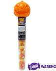 Bee International Pumpkin Topped Tubes with Candy Corn: 24-Piece Box - Candy Warehouse