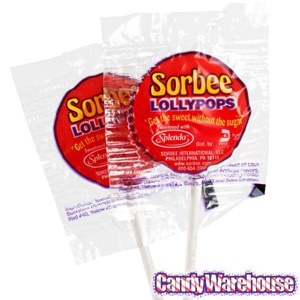 Bee International Sorbee Sugar Free Lollipops: 5LB Bag - Candy Warehouse