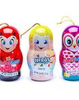 Bee International Valentine Candy SweeTarts & Nerds Tins: 12-Piece Box