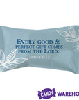 Bible Verse Wrapped Butter Mint Creams: 300-Piece Case