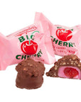 Big Cherry Candy Bars: 24-Piece Box