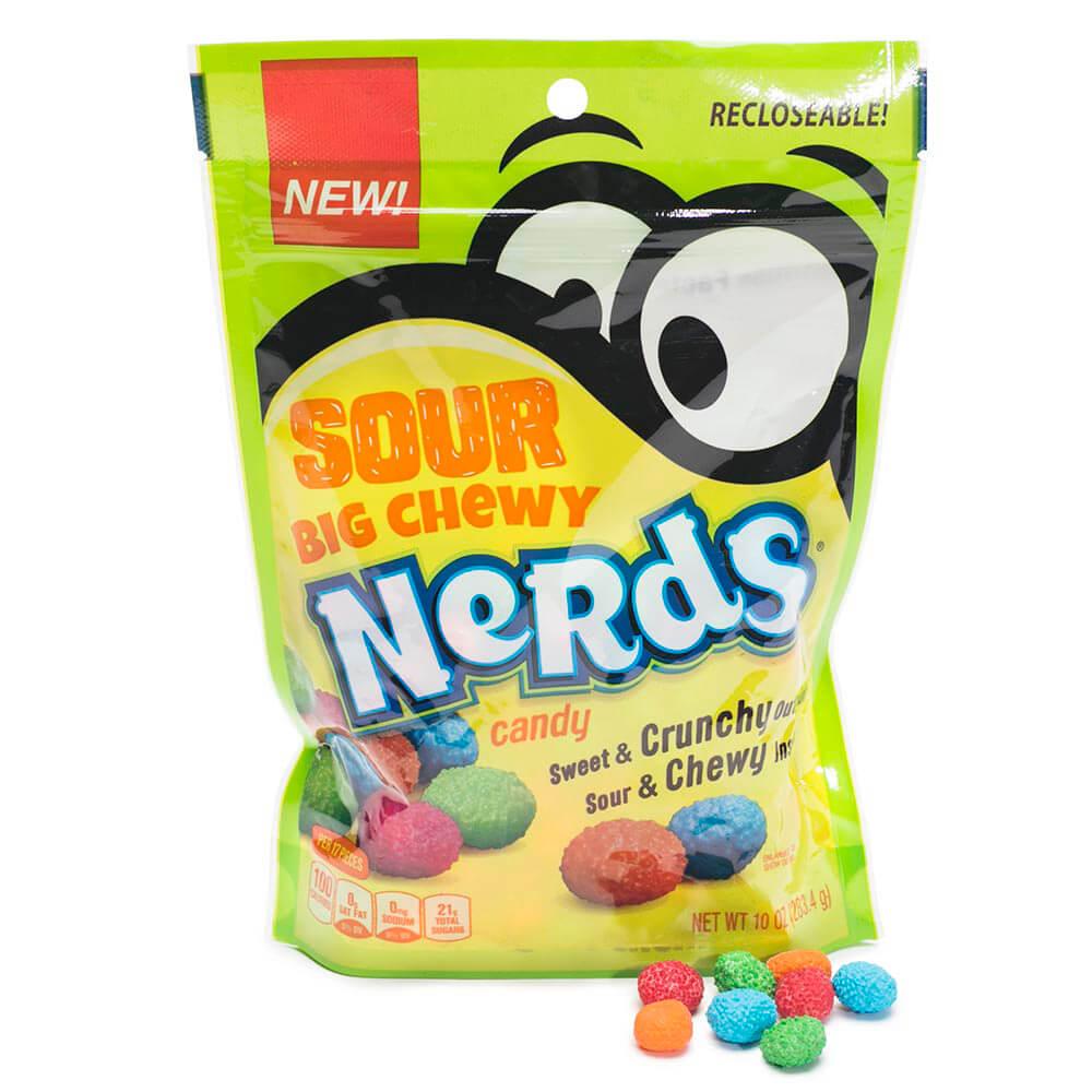 Big Chewy Nerds Sour Candy: 10-Ounce Bag - Candy Warehouse