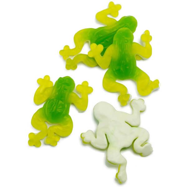 Big Green Gummy Frogs Candy: 5LB Bag - Candy Warehouse