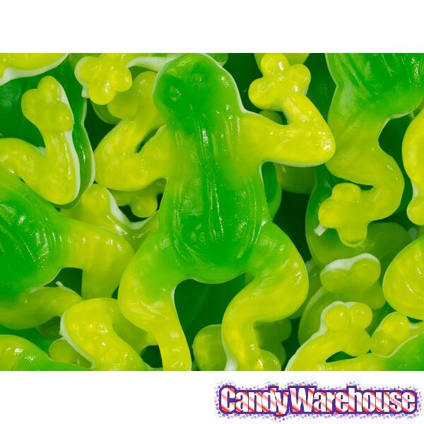 Big Green Gummy Frogs Candy: 5LB Bag - Candy Warehouse