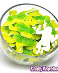 Big Green Gummy Frogs Candy: 5LB Bag