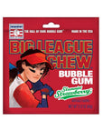 Big League Chew Girl Bubble Gum Packs - Strawberry: 12-Piece Box - Candy Warehouse