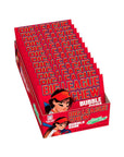 Big League Chew Girl Bubble Gum Packs - Strawberry: 12-Piece Box - Candy Warehouse