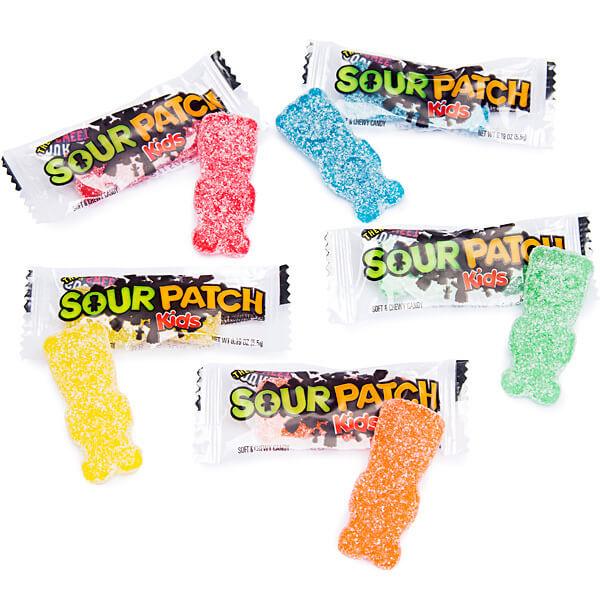 Big Sour Patch Kids Candy - Wrapped: 240-Piece Box - Candy Warehouse