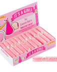 Birth Announcement Bubblegum Cigars - Girl Pink: 36-Piece Box