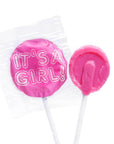 Birth Announcement Lollipops - Girl Pink: 25-Piece Bag