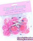 Birth Announcement Lollipops - Girl Pink: 25-Piece Bag