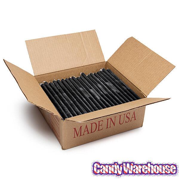 Black Cherry Hard Candy Sticks: 100-Piece Box - Candy Warehouse