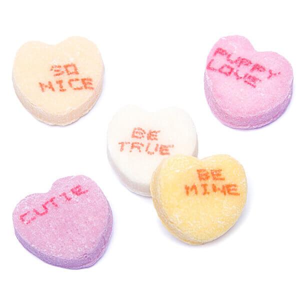 Black Forest Organic Conversation Hearts: 8-Ounce Bag - Candy Warehouse