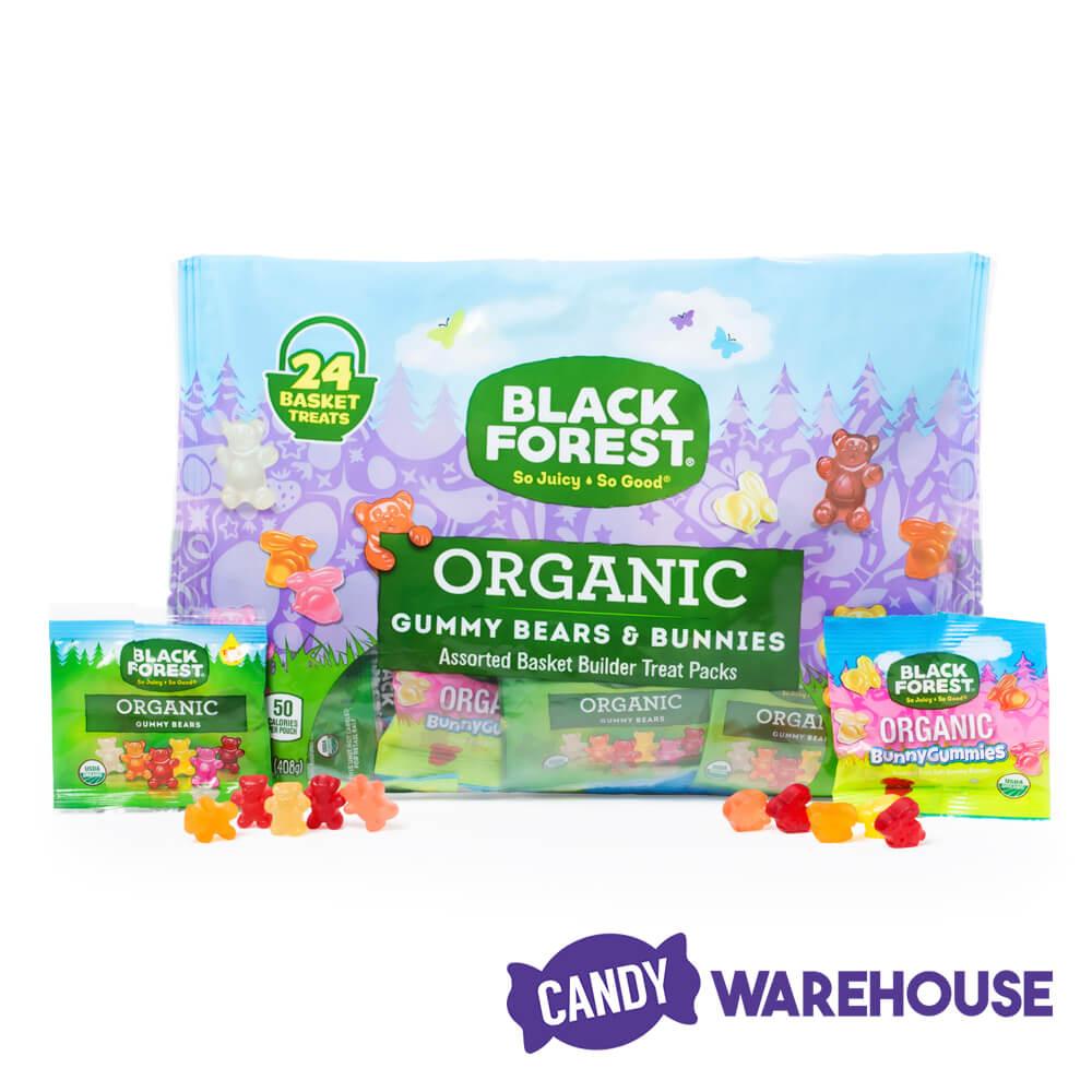 Black Forest Organic Gummy Candy Snack Packs Easter Mix: 24-Piece Bag - Candy Warehouse