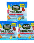 Black Forest Organic Holiday Gummy Candy Snack Packs: 20-Piece Bag - Candy Warehouse