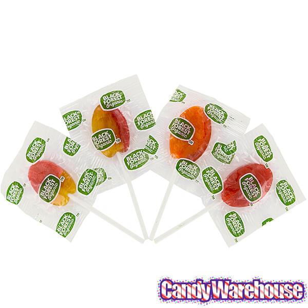 Black Forest Organic Holiday Lollipops: 25-Piece Bag - Candy Warehouse