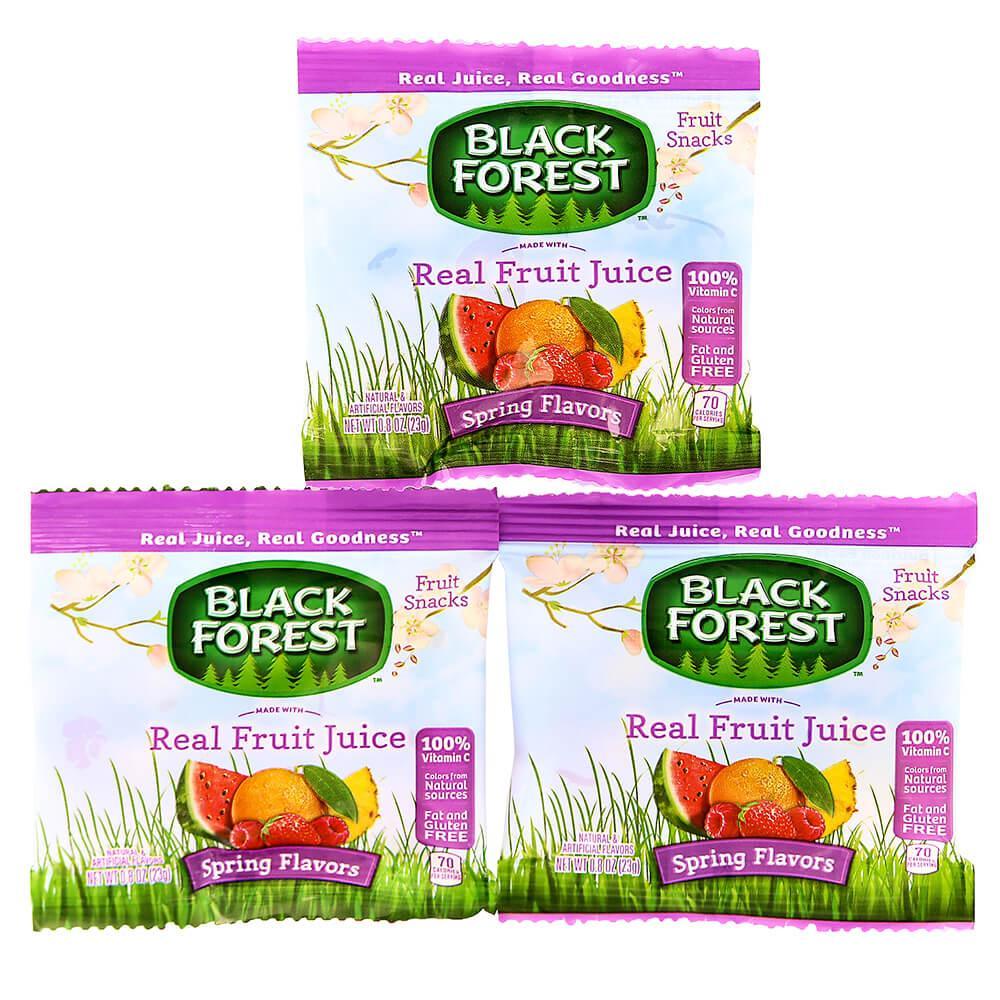 Black Forest Spring Fruit Snack Packs: 28-Piece Box - Candy Warehouse