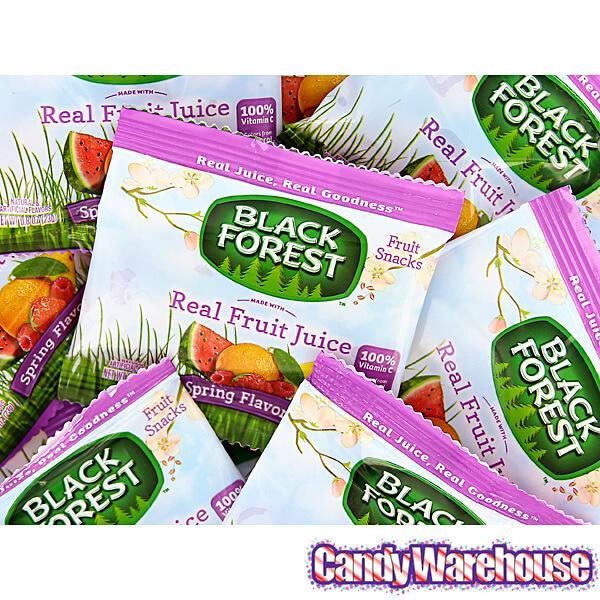 Black Forest Spring Fruit Snack Packs: 28-Piece Box - Candy Warehouse