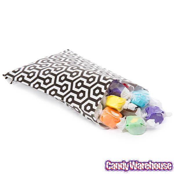 Black Honeycomb Candy Bags: 25-Piece Pack - Candy Warehouse