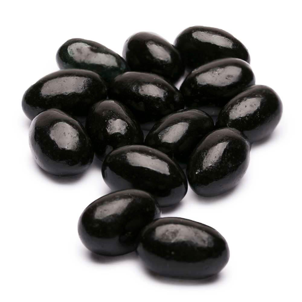 Black Jelly Beans - Cherry: 2LB Bag - Candy Warehouse