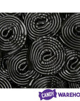 Black Licorice Wheels: 2KG Bag - Candy Warehouse