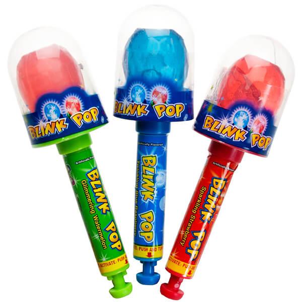 Blink Pop Flashing Lollipops: 12-Piece Box - Candy Warehouse