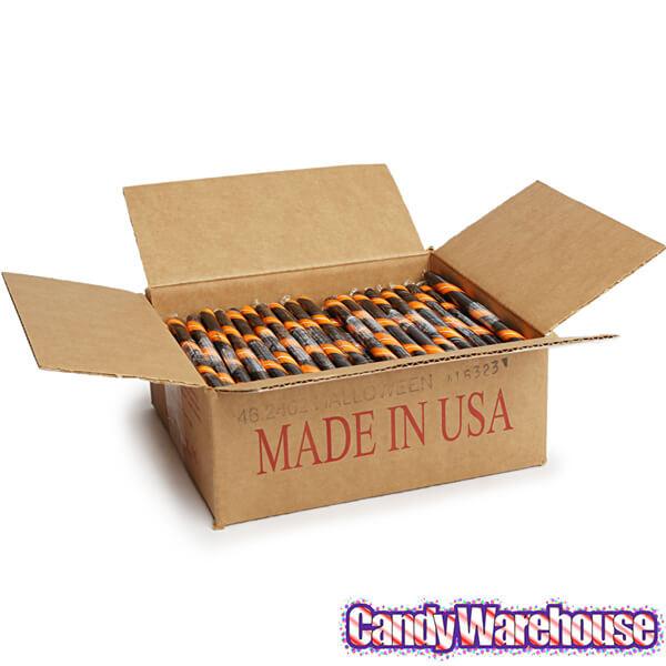 Blood Orange Hard Candy Sticks: 100-Piece Box - Candy Warehouse