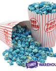 Blue Candy Coated Popcorn - Blueberry: 1-Gallon Bag - Candy Warehouse