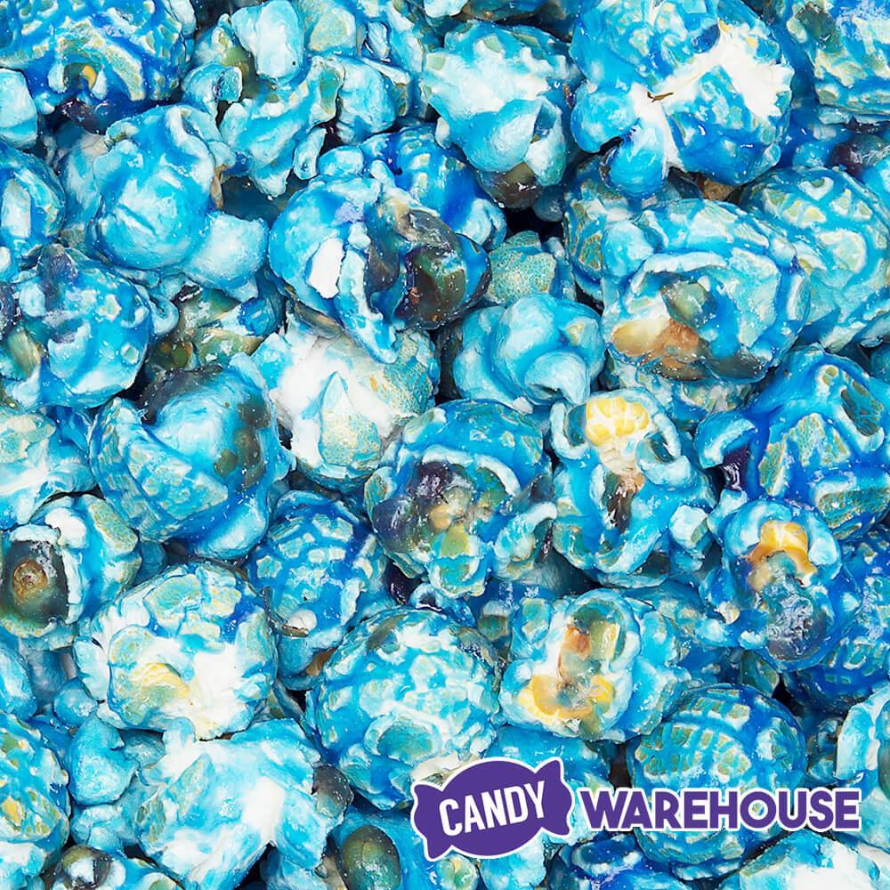 Blue Candy Coated Popcorn - Blueberry: 1-Gallon Bag - Candy Warehouse