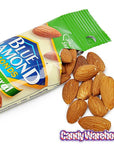 Blue Diamond Whole Natural Almonds 1.5-Ounce Bags: 12-Piece Box - Candy Warehouse