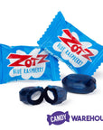 Blue Raspberry Zotz Sour Fizz Candy: 300-Piece Tub - Candy Warehouse