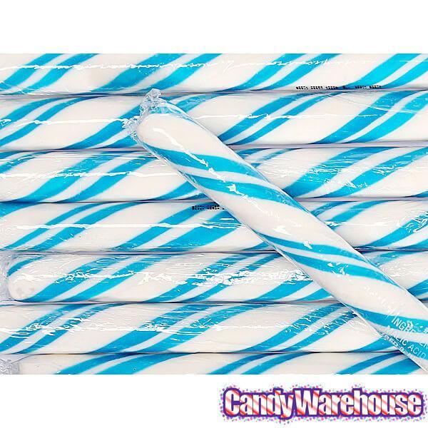 Blueberry Hard Candy Sticks: 100-Piece Box