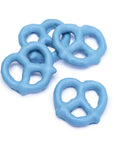 Blueberry Yogurt Covered Mini Pretzels: 9-Ounce Tub - Candy Warehouse