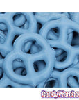 Blueberry Yogurt Covered Mini Pretzels: 9-Ounce Tub - Candy Warehouse