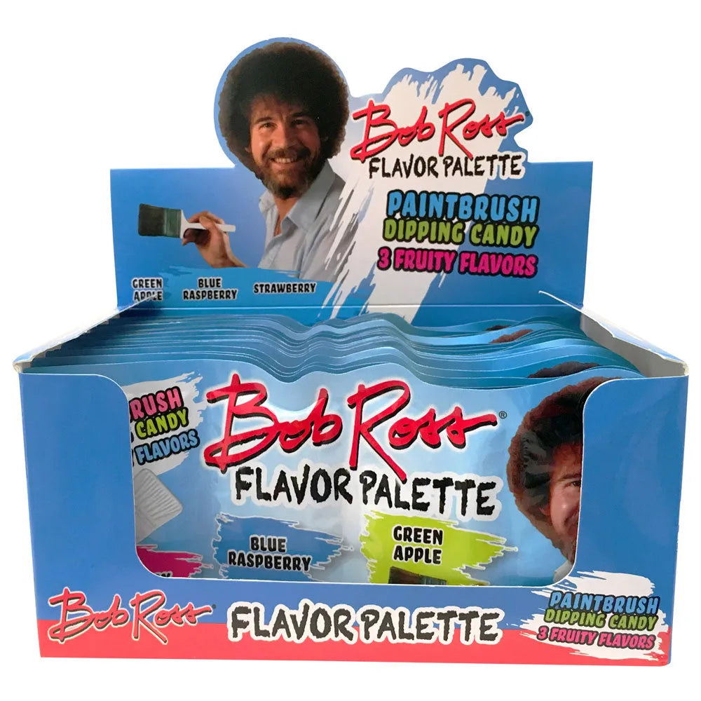 Bob Ross Flavor Palette Candy: 18-Piece Box - Candy Warehouse