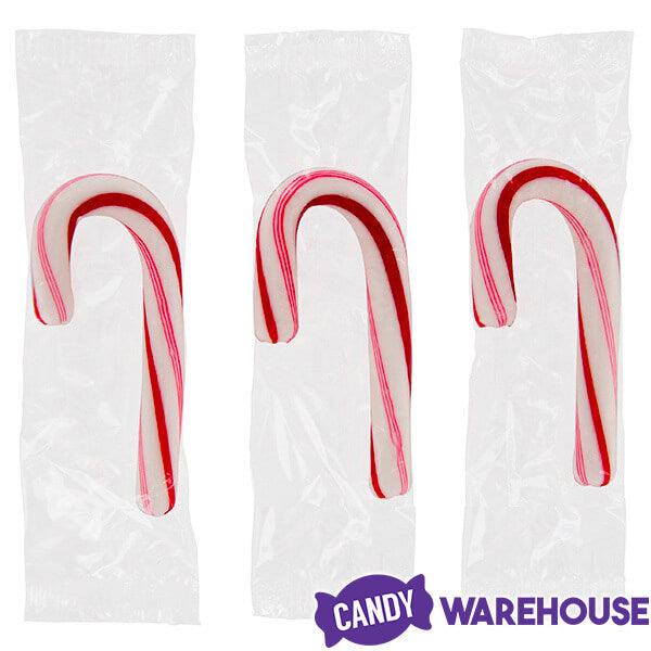 Bobs Sweet Stripes Mini Peppermint Candy Canes: 260-Piece Tub - Candy Warehouse