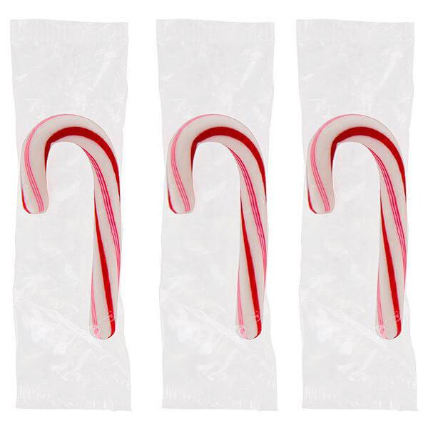 Bobs Sweet Stripes Mini Peppermint Candy Canes - Bulk: 1040-Piece Case - Candy Warehouse