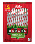 Bobs Sweet Stripes Red and White Peppermint Candy Canes: 12-Piece Box