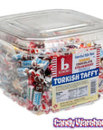 Bonomo Turkish Taffy Bite-Size Candy: 200-Piece Tub - Candy Warehouse