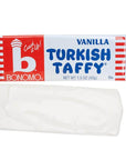 Bonomo Turkish Taffy Candy Bars - Vanilla: 24-Piece Box